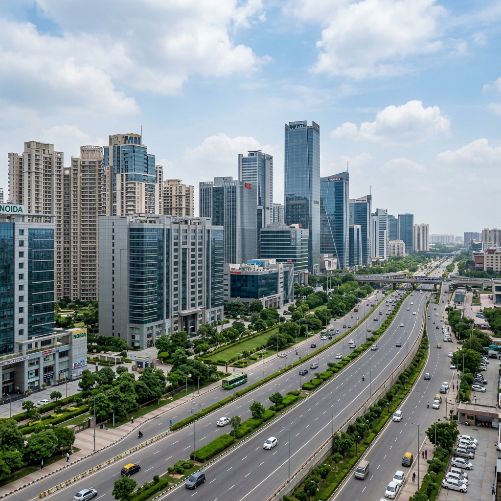 Noida cityscape
